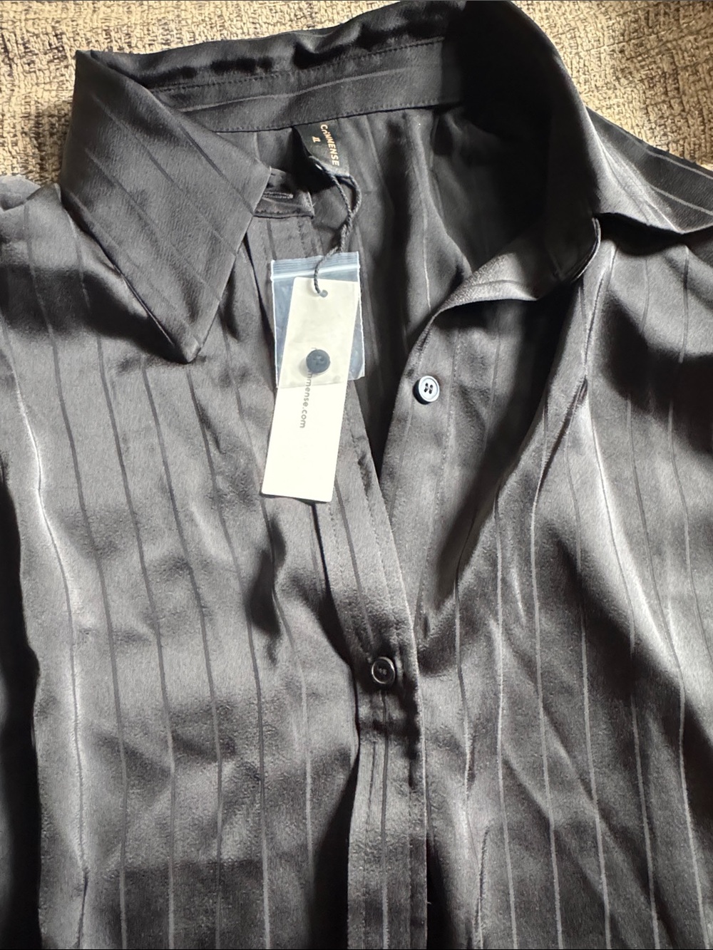 Commense Charlotte Oversized Button Up Collared Shirt - Picture 8 of 8